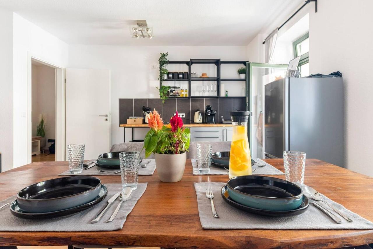 Super Zentrale, Gemutliche Wohnung Mit Balkon Lipcse Kültér fotó