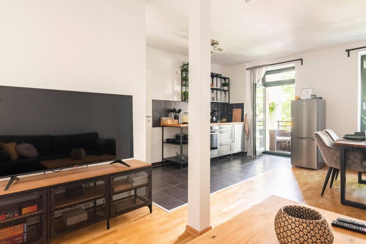 Super Zentrale, Gemutliche Wohnung Mit Balkon Lipcse Kültér fotó